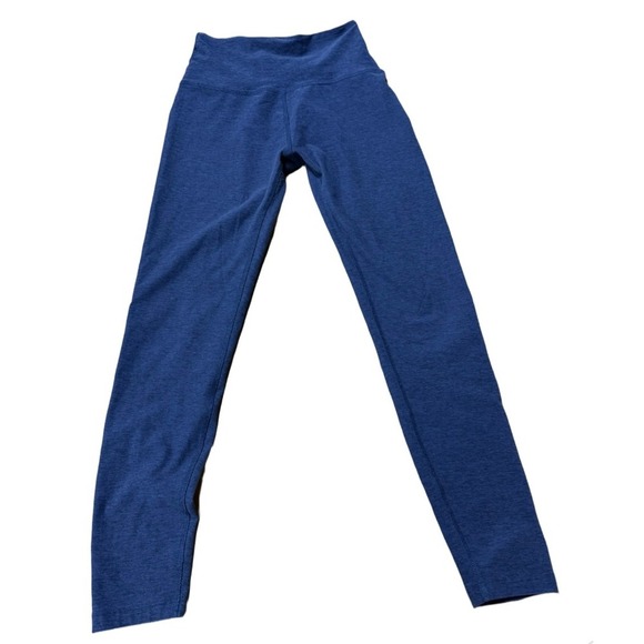 Beyond Yoga High Waisted Leggings Blue Stretch Size Small Soft High Rise - Picture 1 of 6